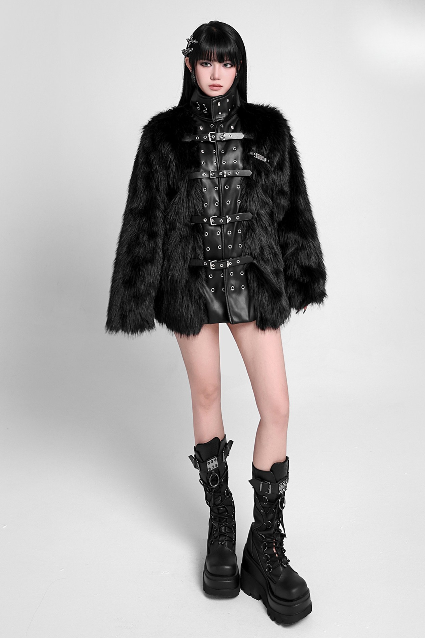 ゴシックパンクフォーファーコート