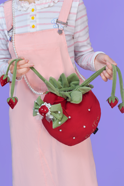 Strawberry Plush Lolita Bag