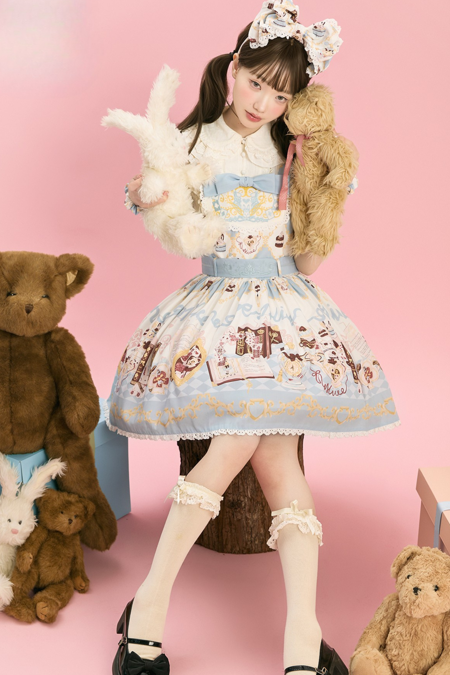 アリスラビットドーリーロリータドレス