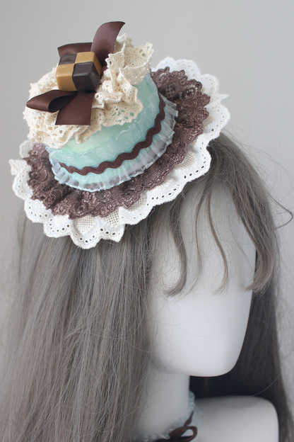 チョコミントロリータヘアアクセサリー+バッグ