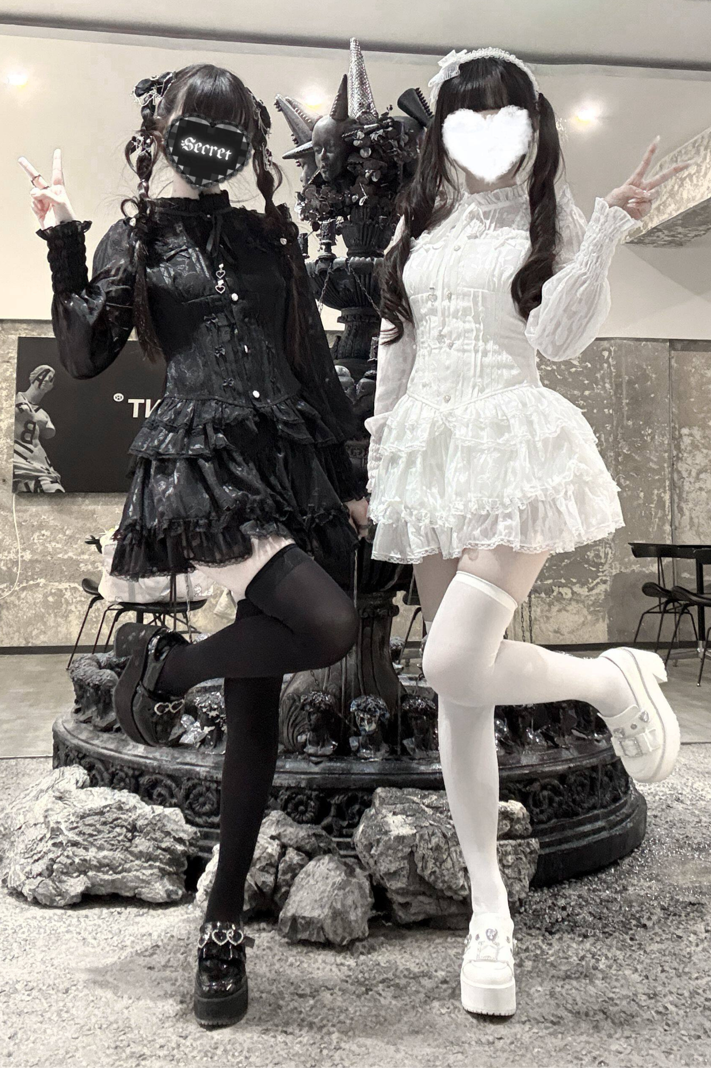 レースドレス+インナーパンツ