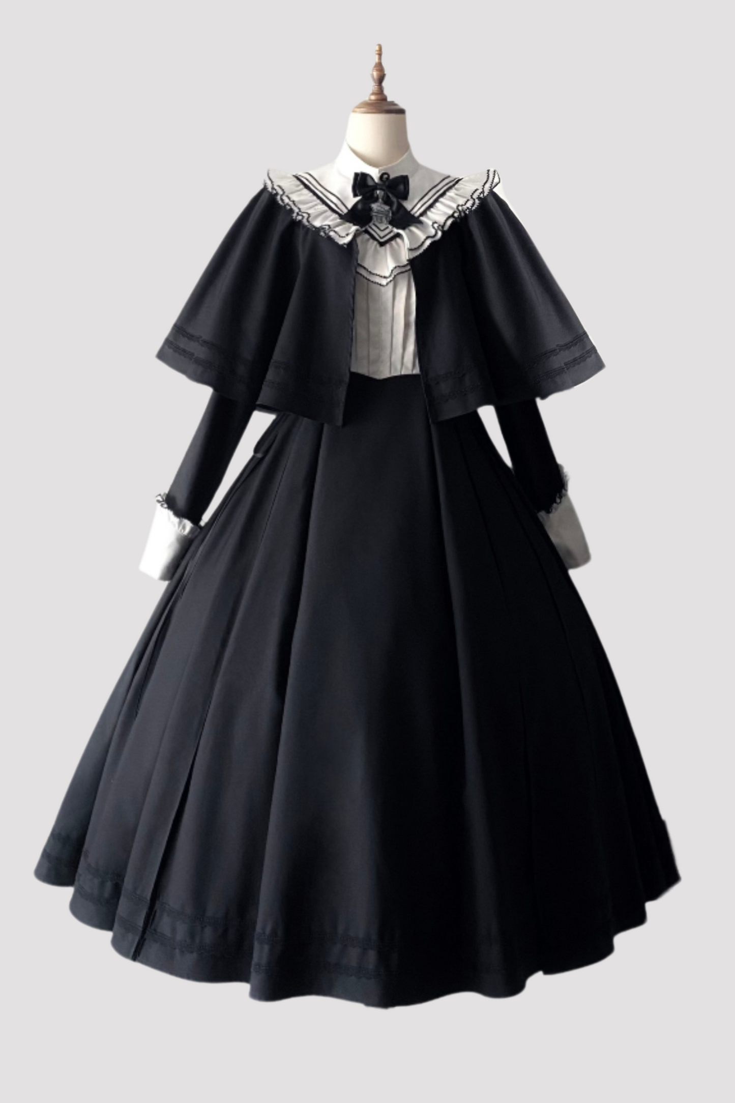 Pianist Classical Series Elegant Cape Dress Setup