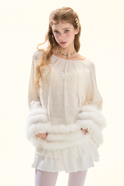 ムーンライトワルツピュアホワイトトップス