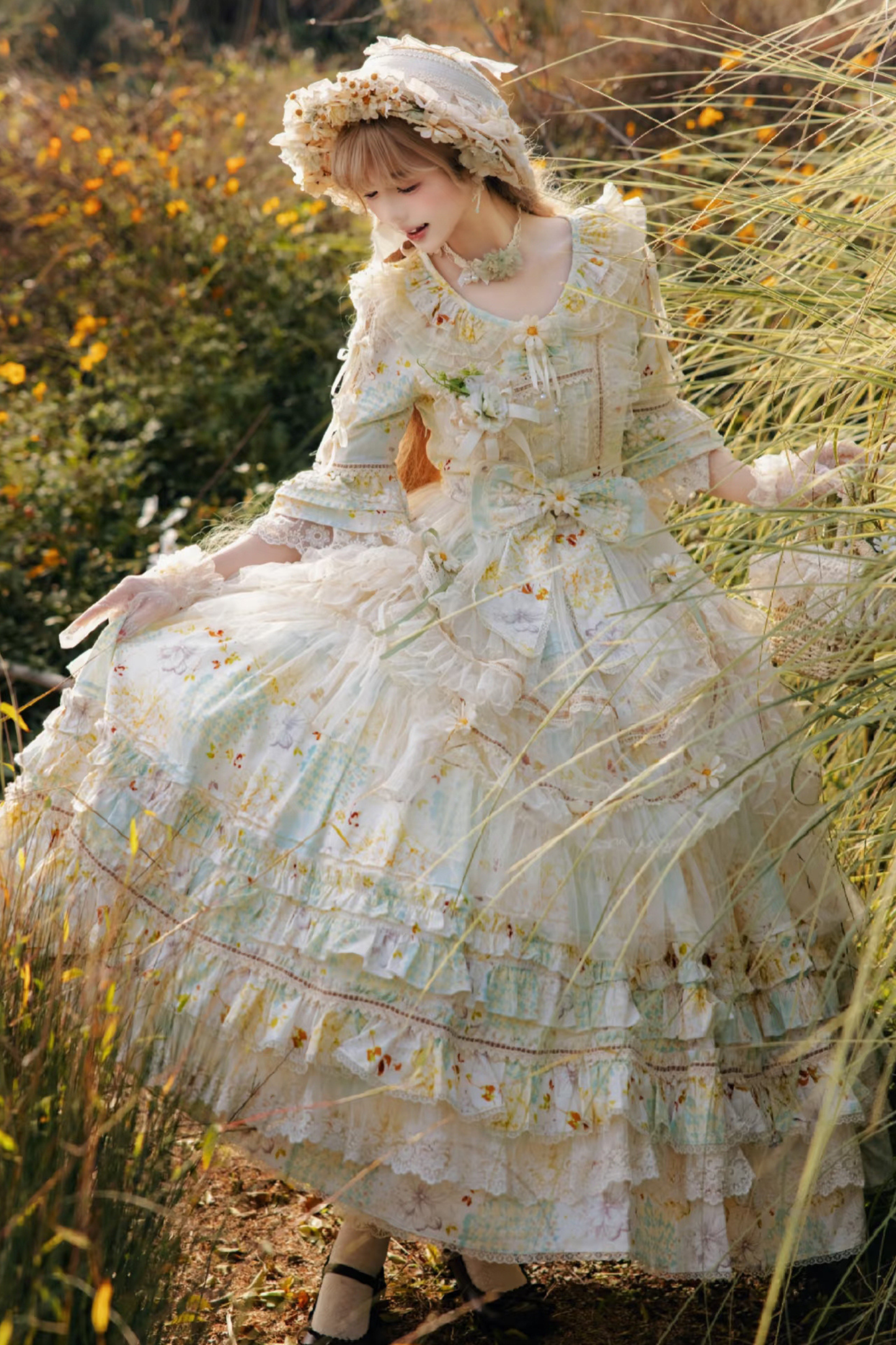 リトルデイジープリンセスロリータドレス