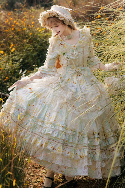 リトルデイジープリンセスロリータドレス