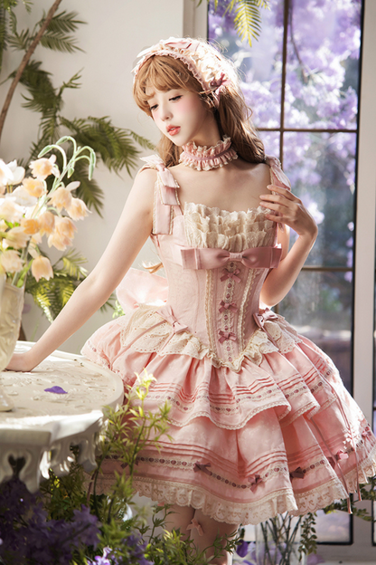 Rose Theatre Ballet Cake Lolita Dress