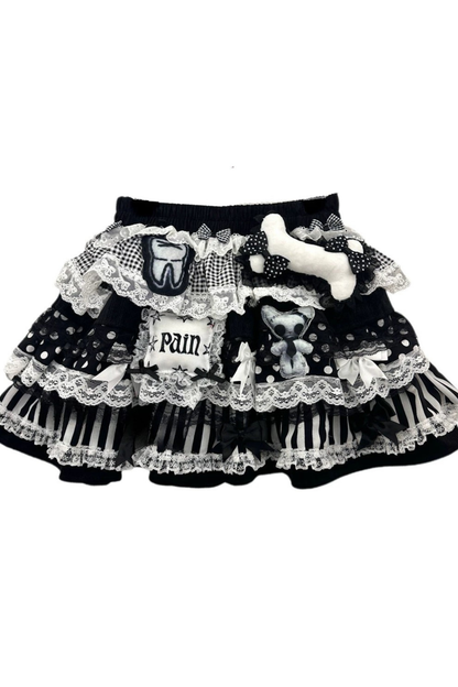 Ancient Lace Cake Skirt