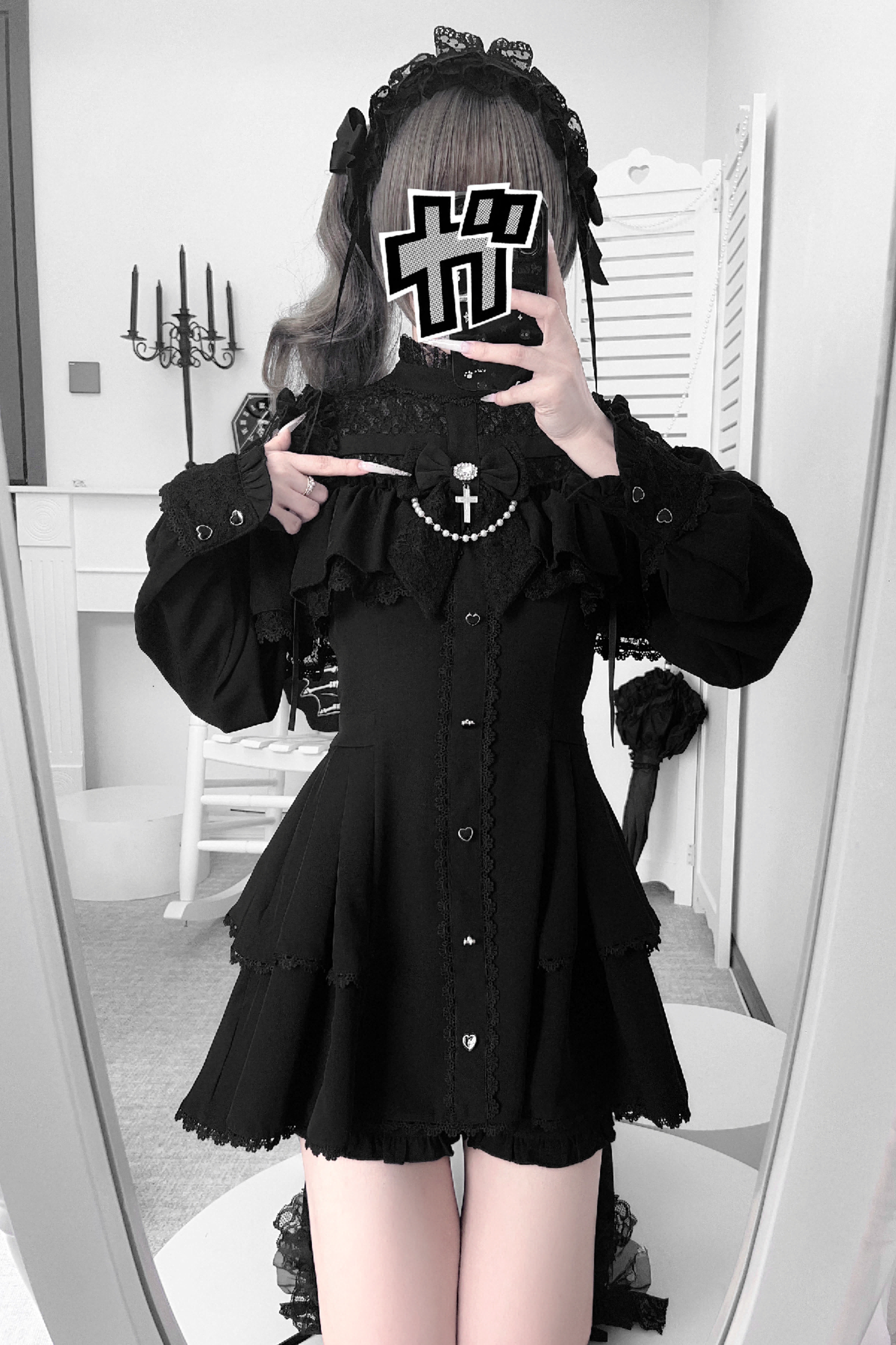 クロスバインディングスピリットドレス+ショートパンツ