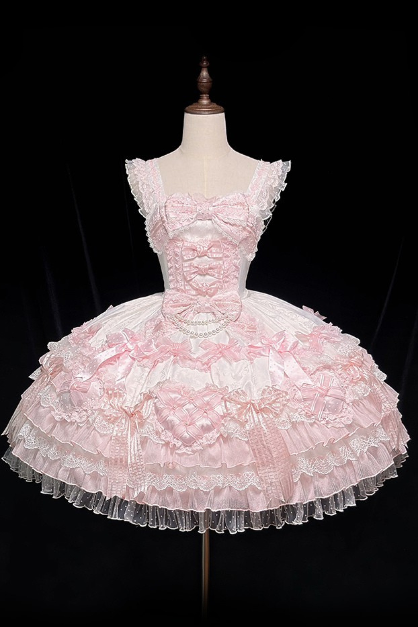 【12月26日予約締切】ピュアスイートローズファンタジーティアードロリータドレス