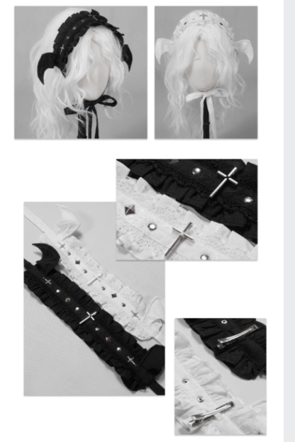 [Deadline for reservations: November 19] Camilla Spider Web Bat Gothic Dark Series Dress Full Set + Setup Full Set