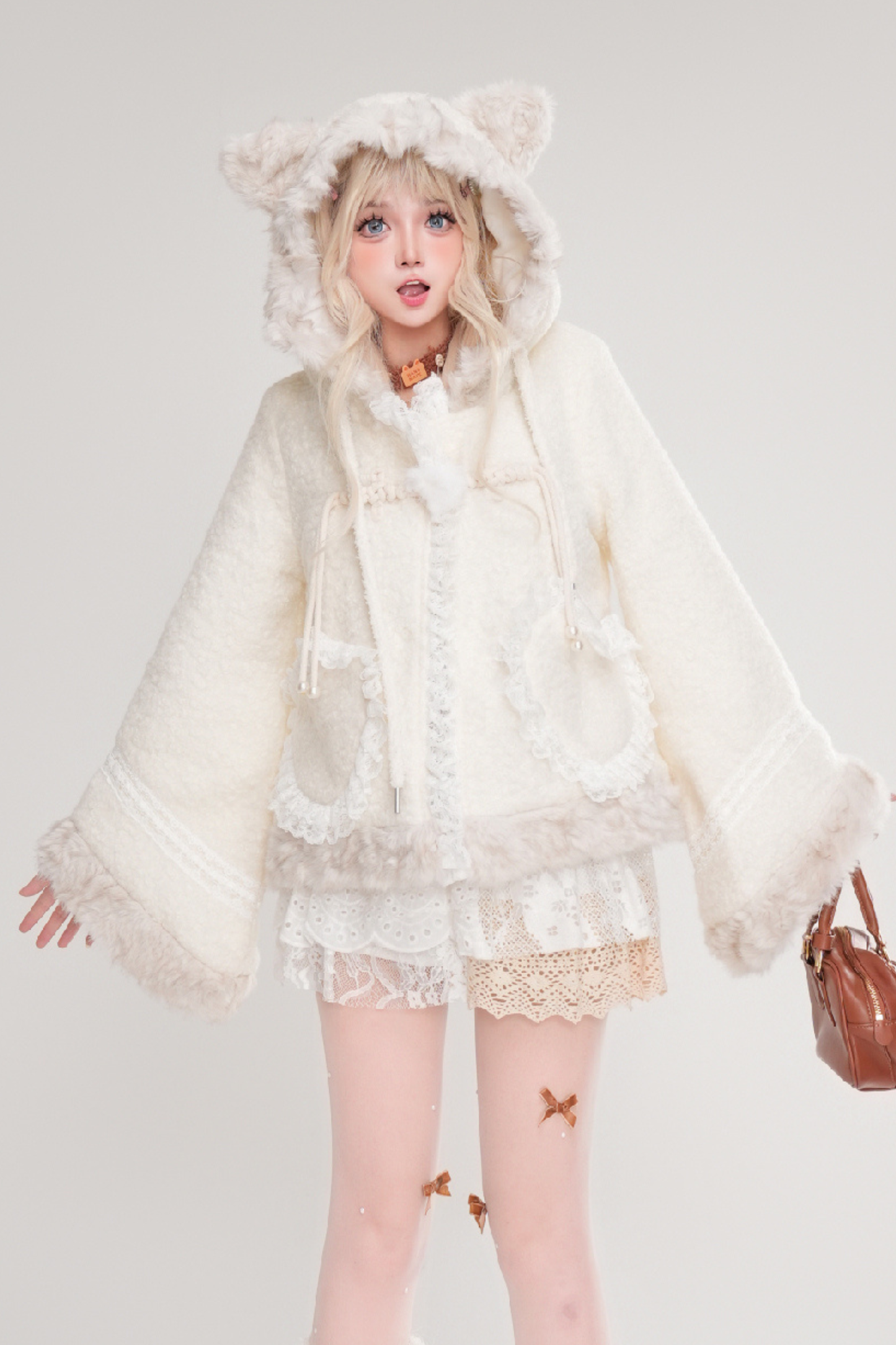 プラッシュキャットイアコート