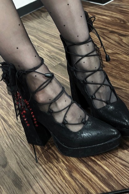 ダークゴシックシューズ