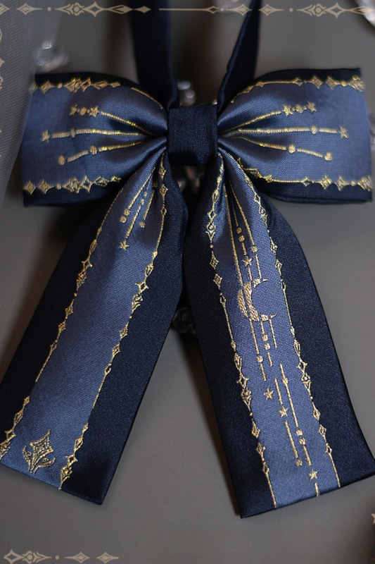 Galaxy ribbon tie