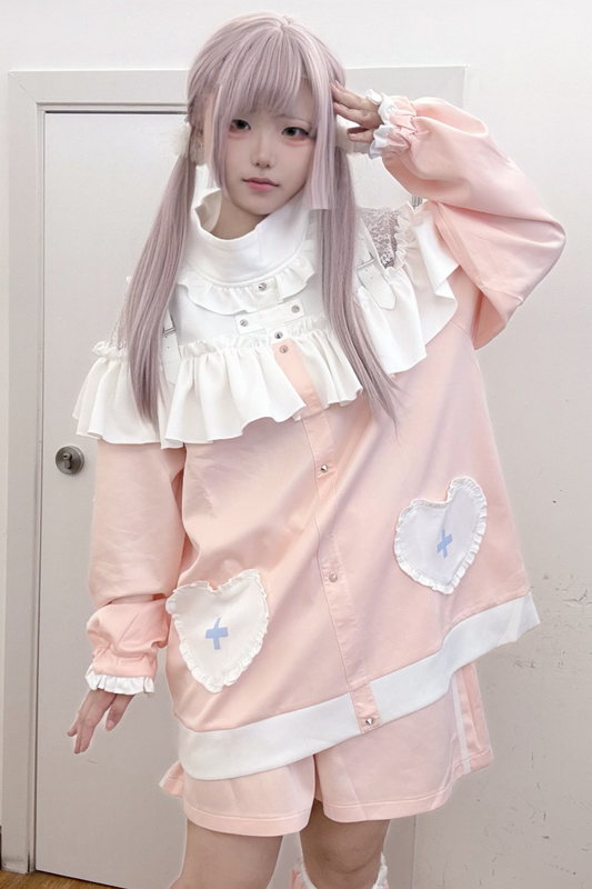 サブカルチャーレースピンキージャケット