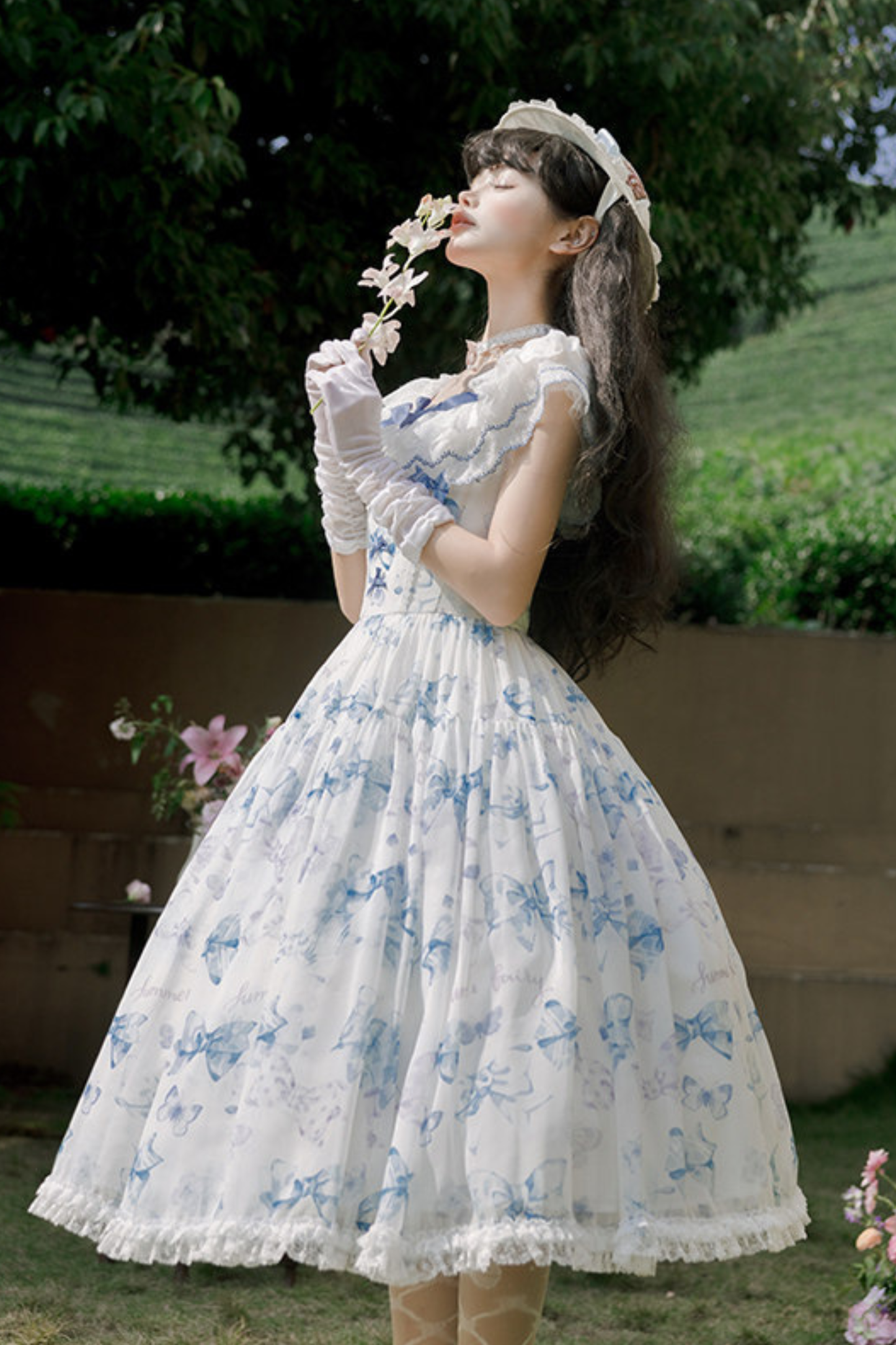 Eternal Garden Lolita Dress + Off-Shoulder Dress + Jumper Skirt + Shirt