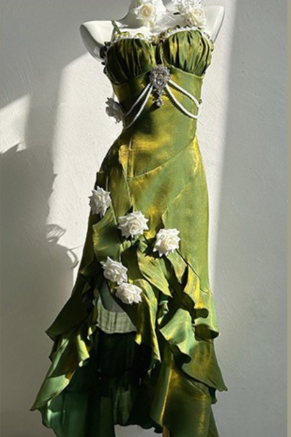 Amour Rose Burgundy Wizard of Oz Serena Purple Mermaid Dress Set