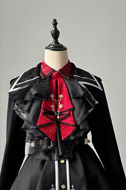Fantasy Prince Army Coat + Cape + Shirt