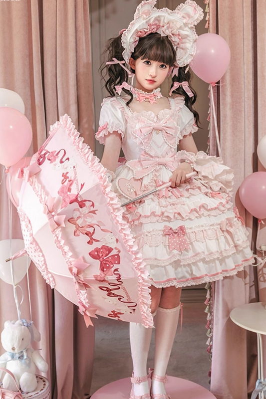 Ribbon Bunny Lolita Umbrella