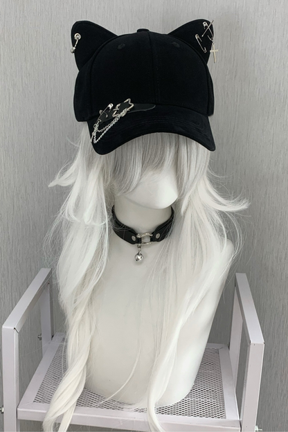 Cat Ear Metal Baseball Cap