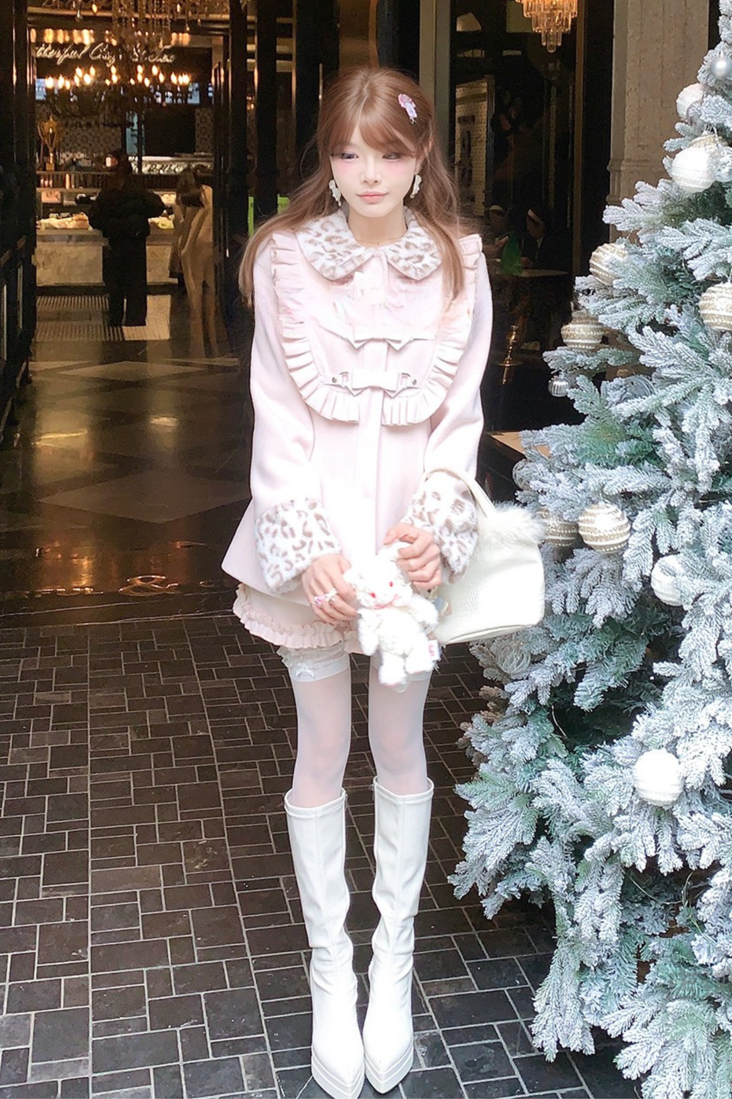 フリルドールガーリーコート