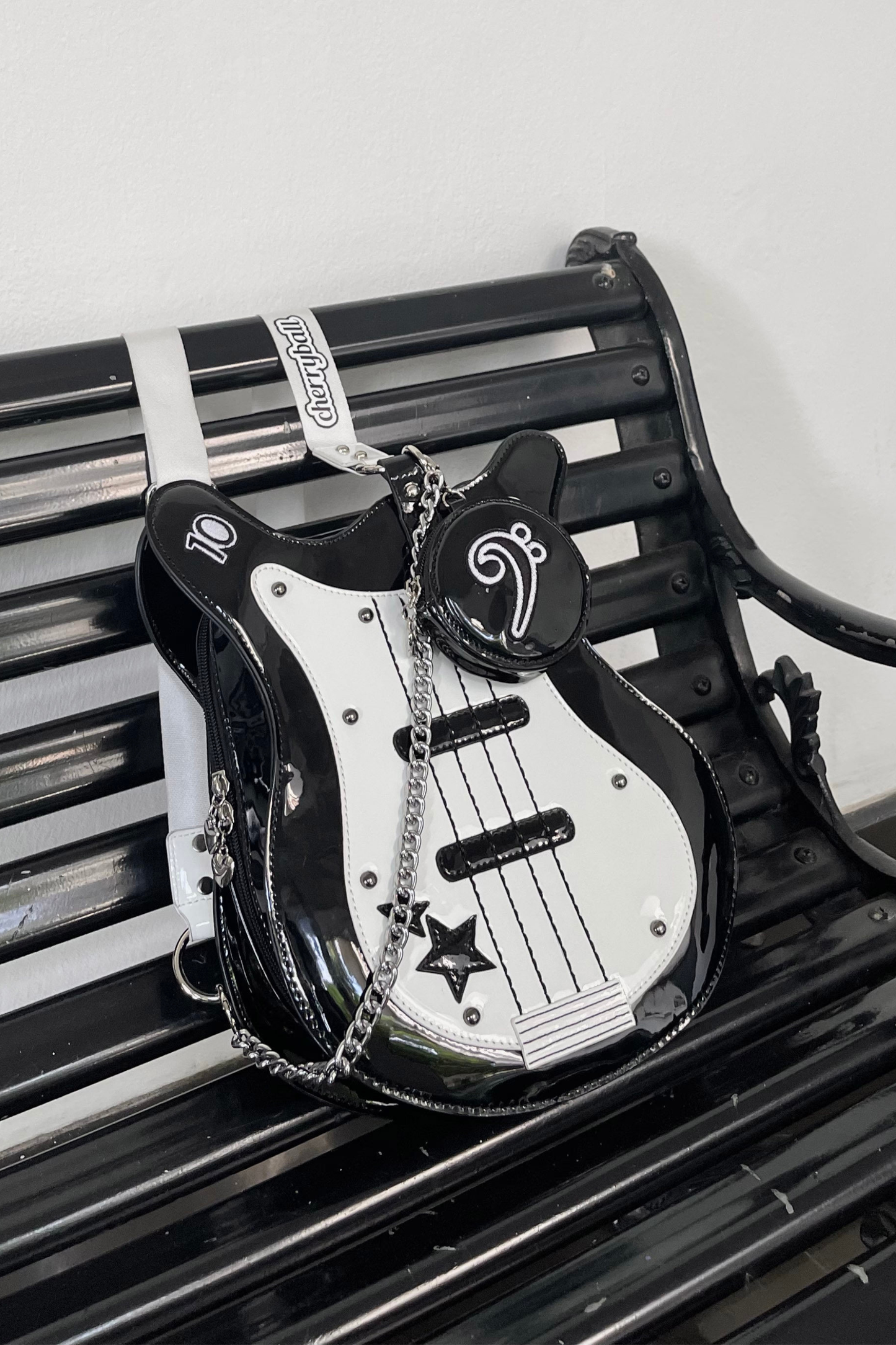 Dark Pop Color Blocking Crossbody Bag