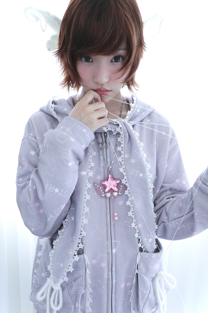 Dream Core Star Hoodie Jacket