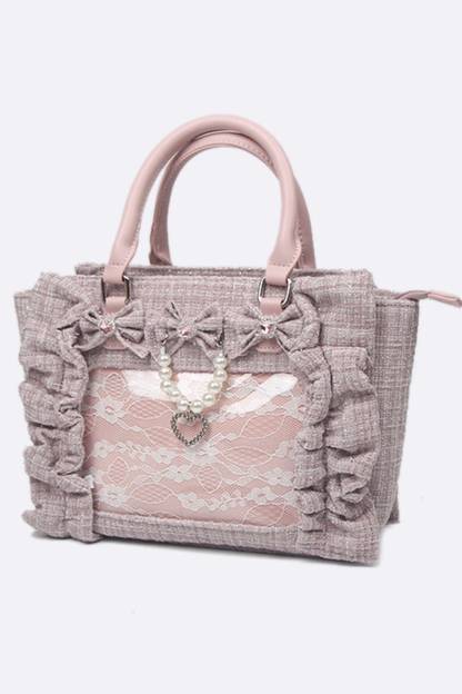Frilled Sleeve Sweet Bag