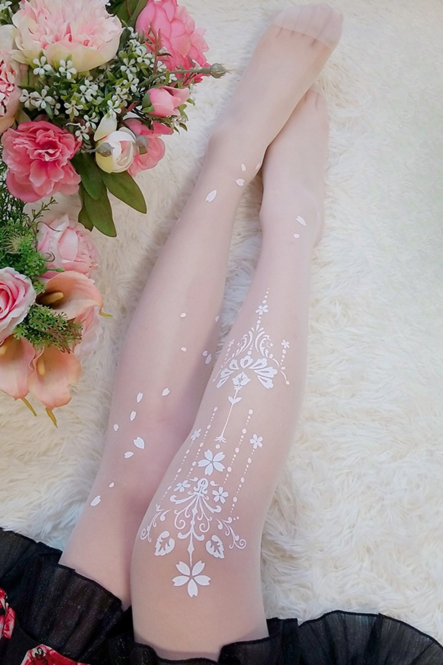 チェリーブロッサムロリータストッキング