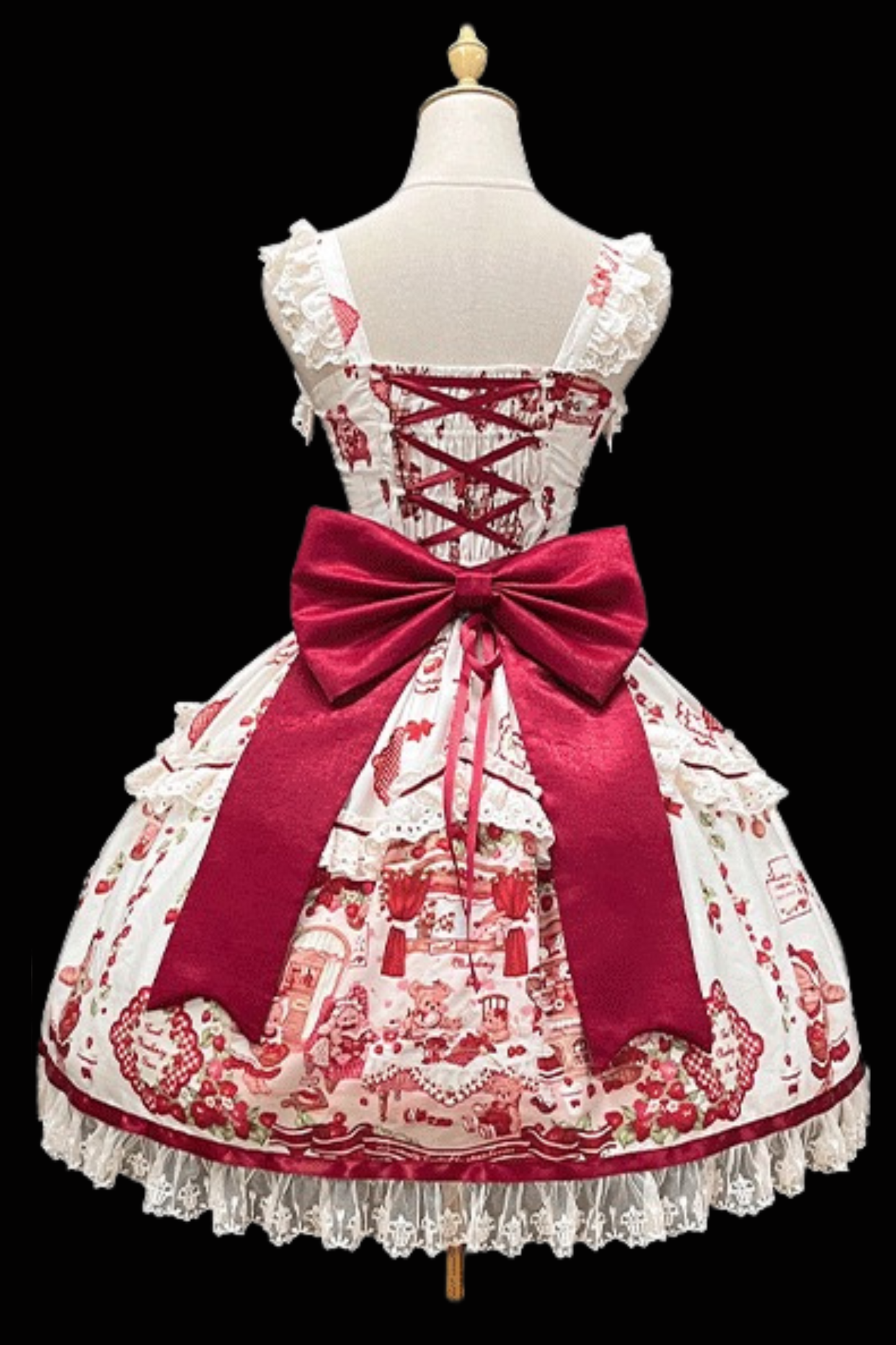 ストロベリードールロリータドレス