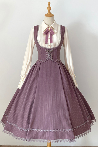 Retro Elegant Lolita Jumperskirt