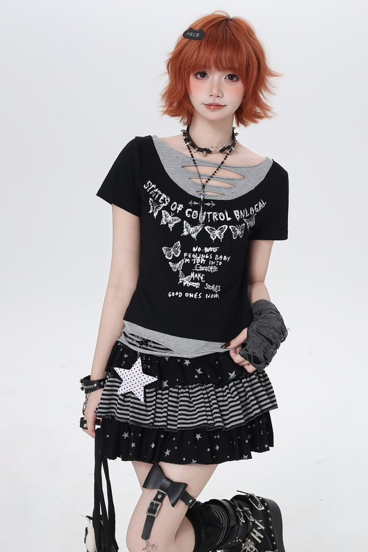 쿨 스위트 나비 탑