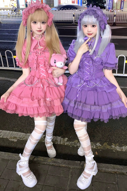 コントラクトクロスJSKゴシックエレガントロリータドレス