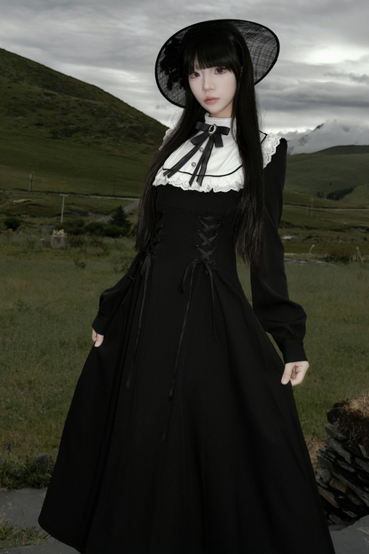 フランスレトロガールドレス