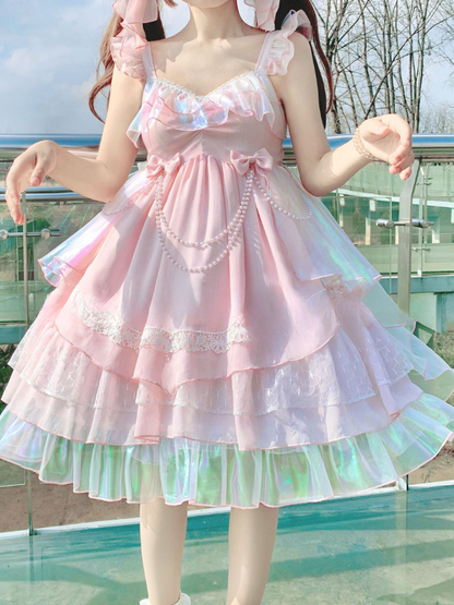 Light Lolita Princess Elegant Suspender Dress