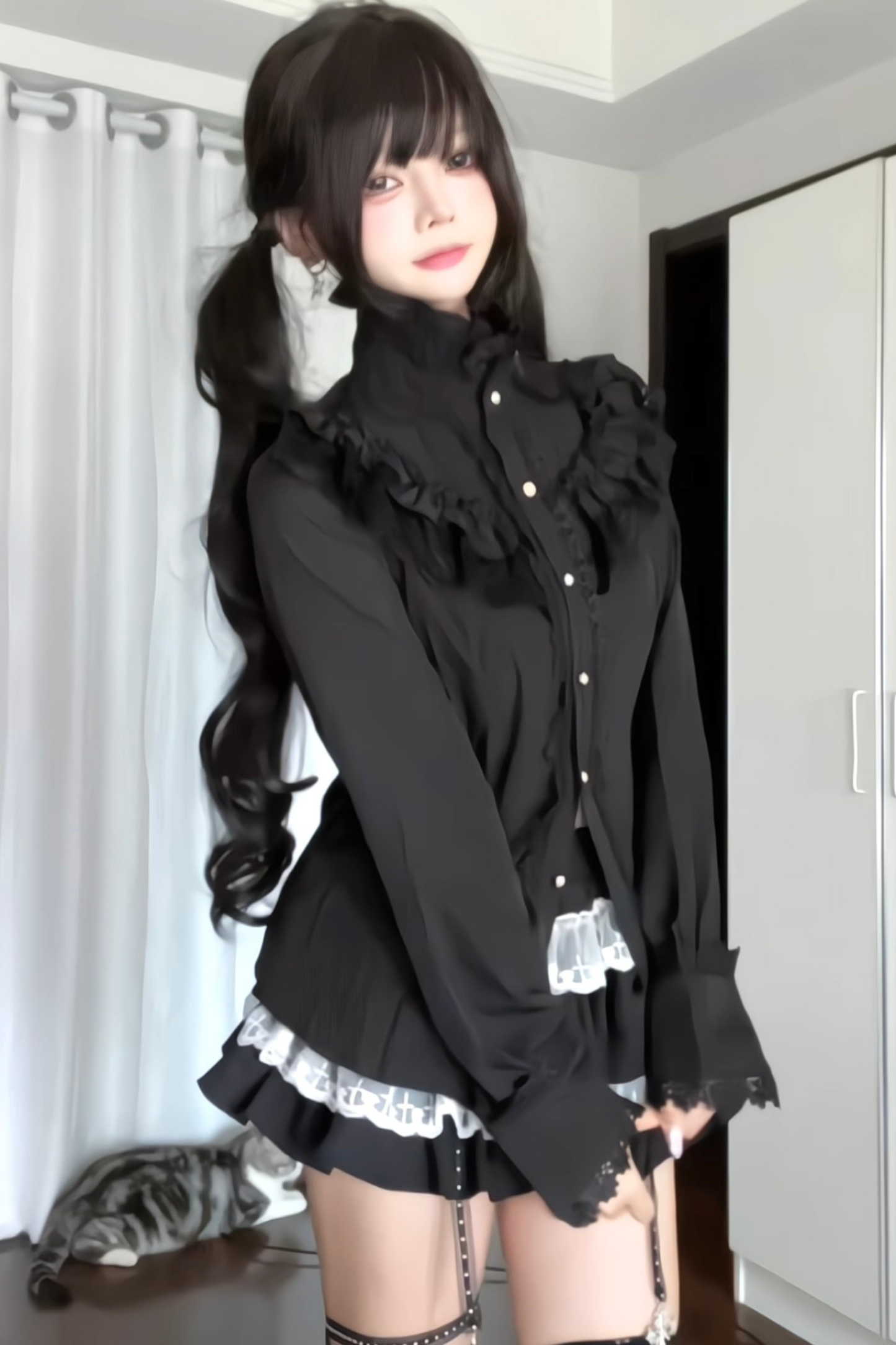 Dark Girl Elegant Shirt