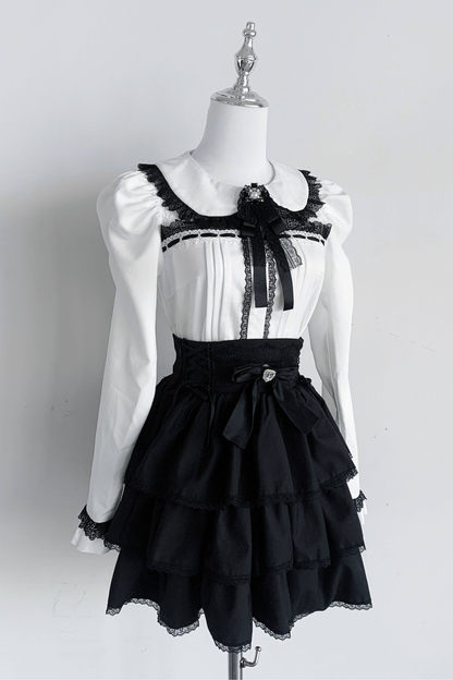 ダークレーストップス+スカート