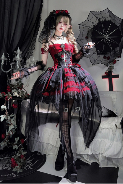 ドラゴンボーンゴシックドレス+ネックレス