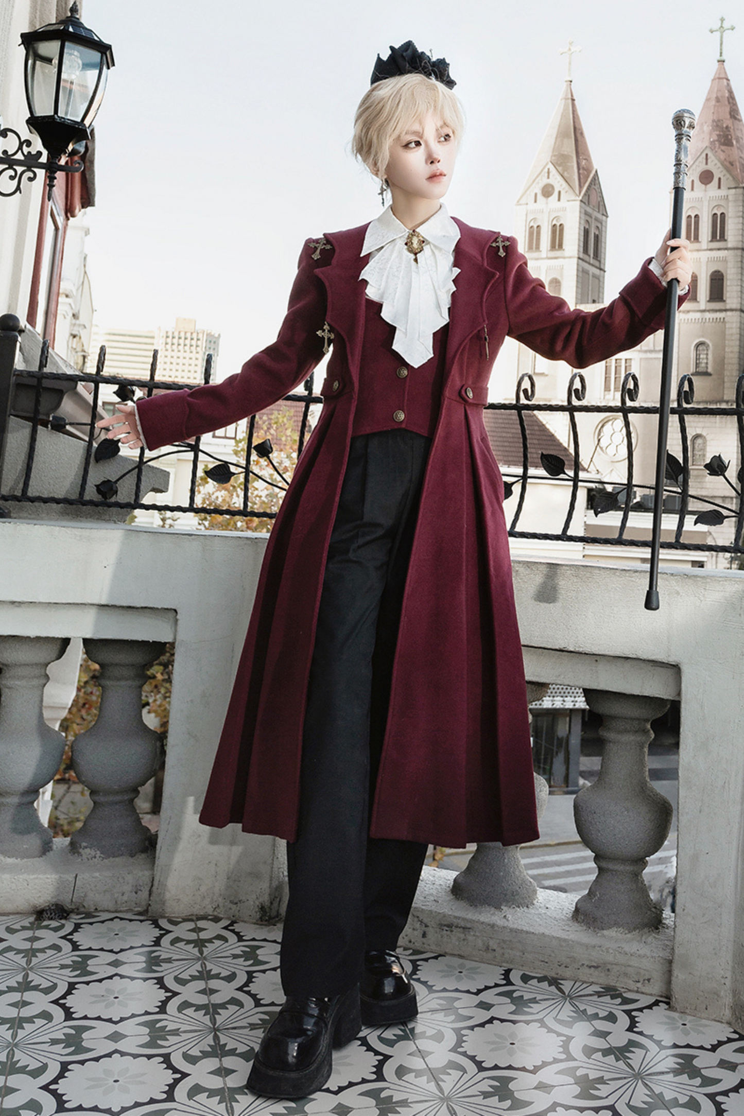 【予約商品】クラシカル皇子ダークゴシックロリータセット