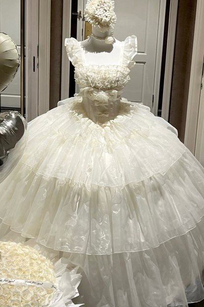 ファーストラブフローラルドレス+スリーブ