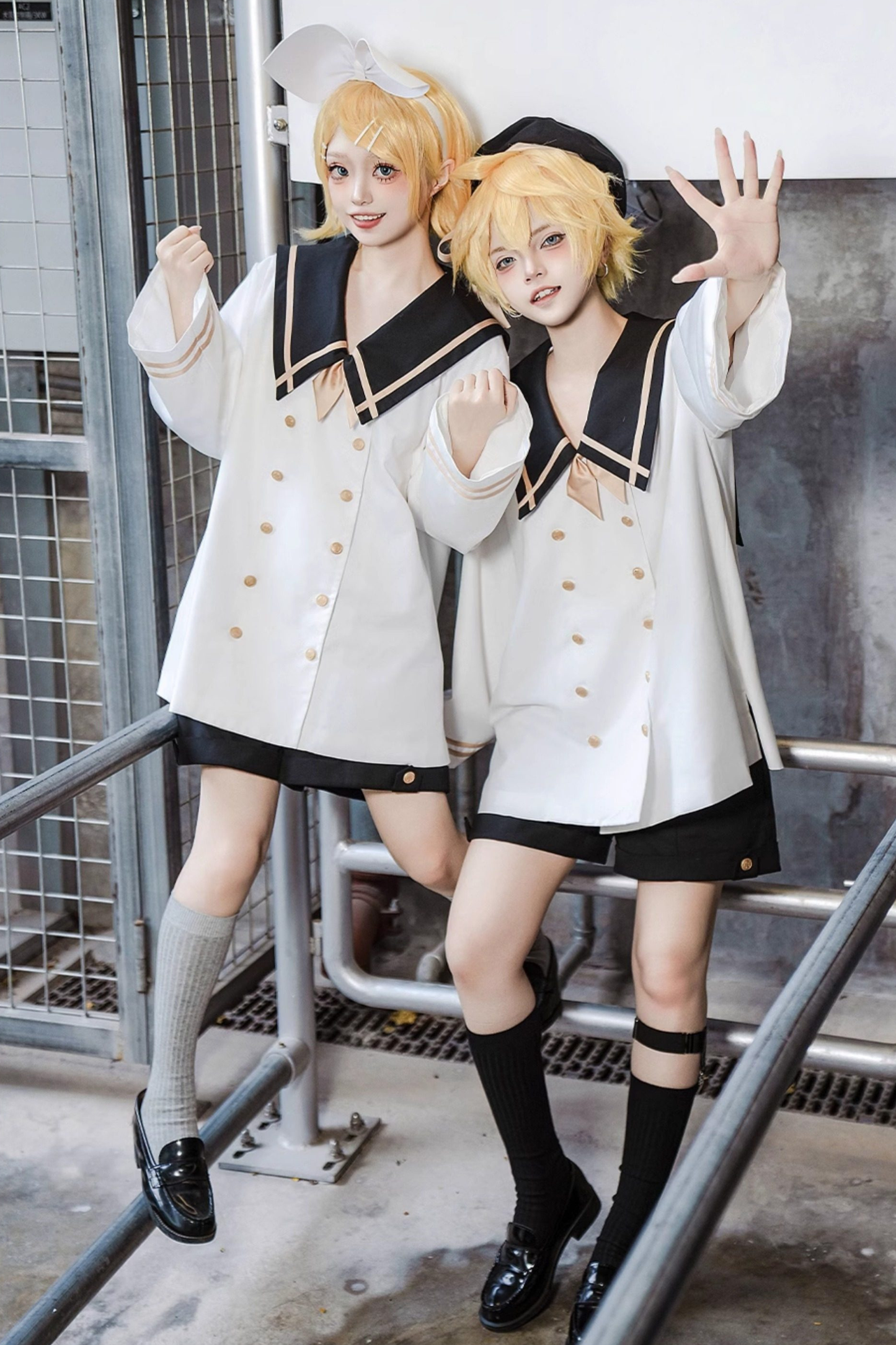 Prince Big Sailor Top + Pants + Beret + Tie + Socks