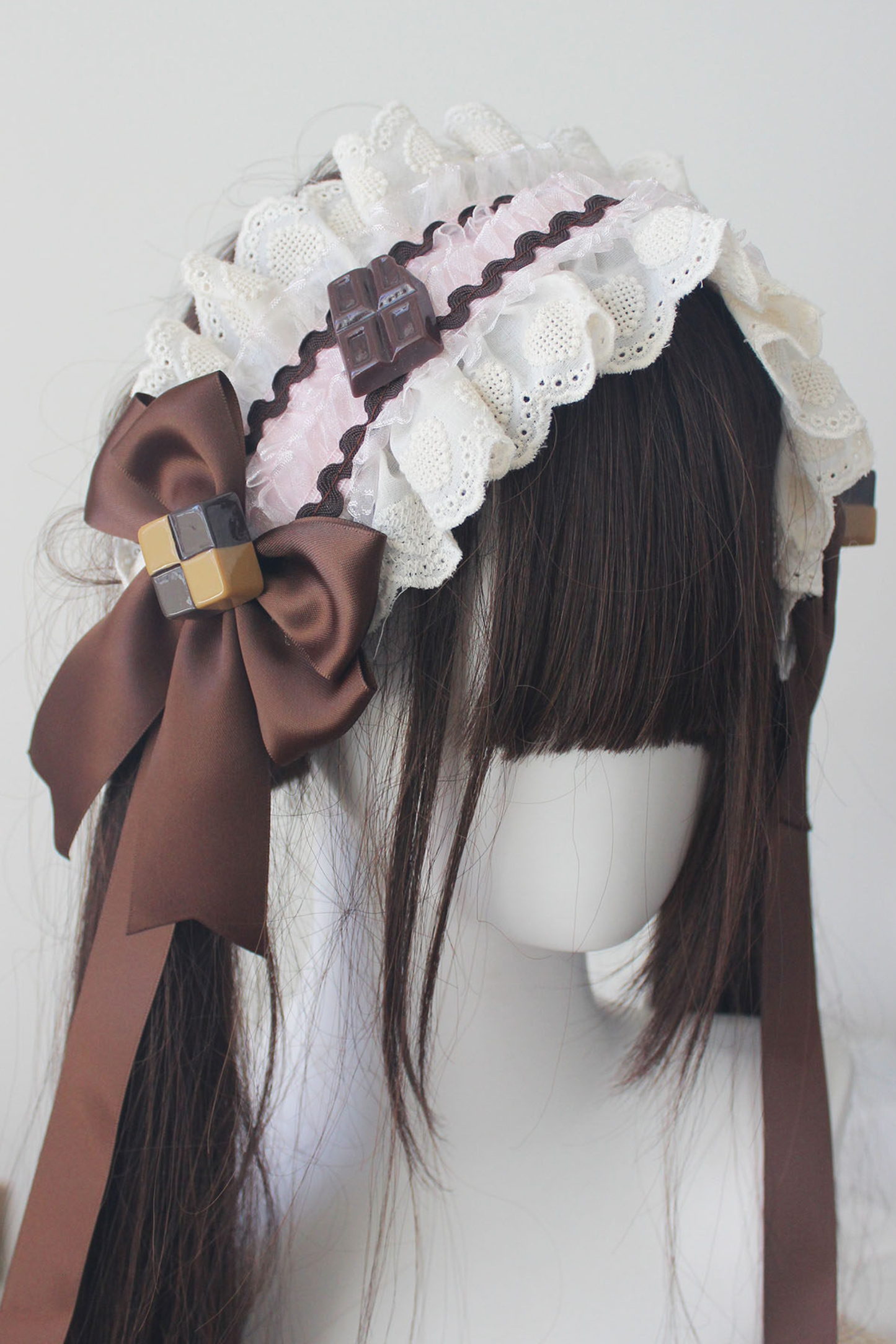 ストロベリーチョコレートロリータヘアアクセサリー