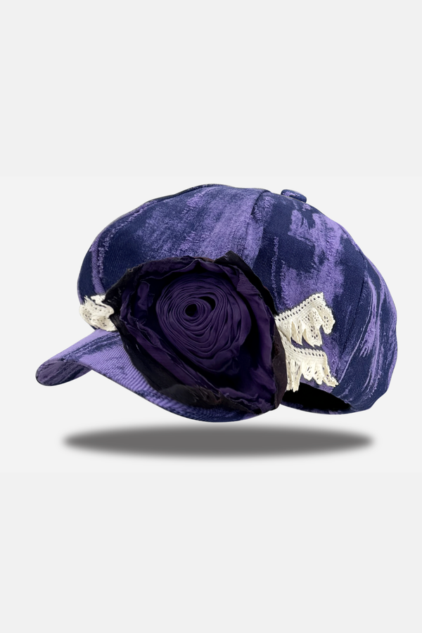 Wizard Rose Newsboy Cap