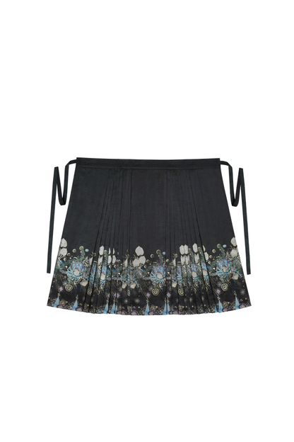 Dark retro jacket + skirt + long skirt + accessories