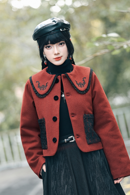 チャイナモードショートジャケット