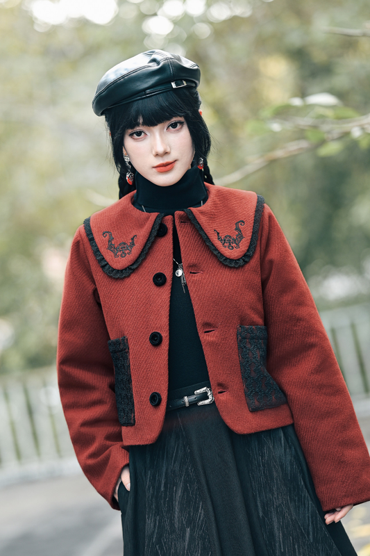 チャイナモードショートジャケット