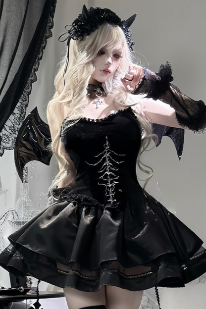 ダークガールラブキュアバンドゥ+ショートスカート