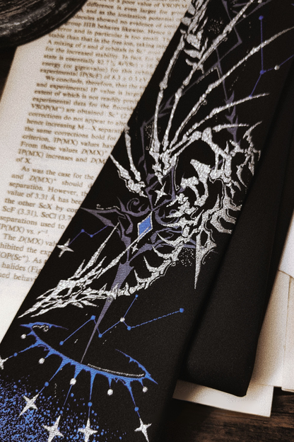 【12月26日予約締切】ギャラクシーボーンミストコアゴシックジャカードネクタイ