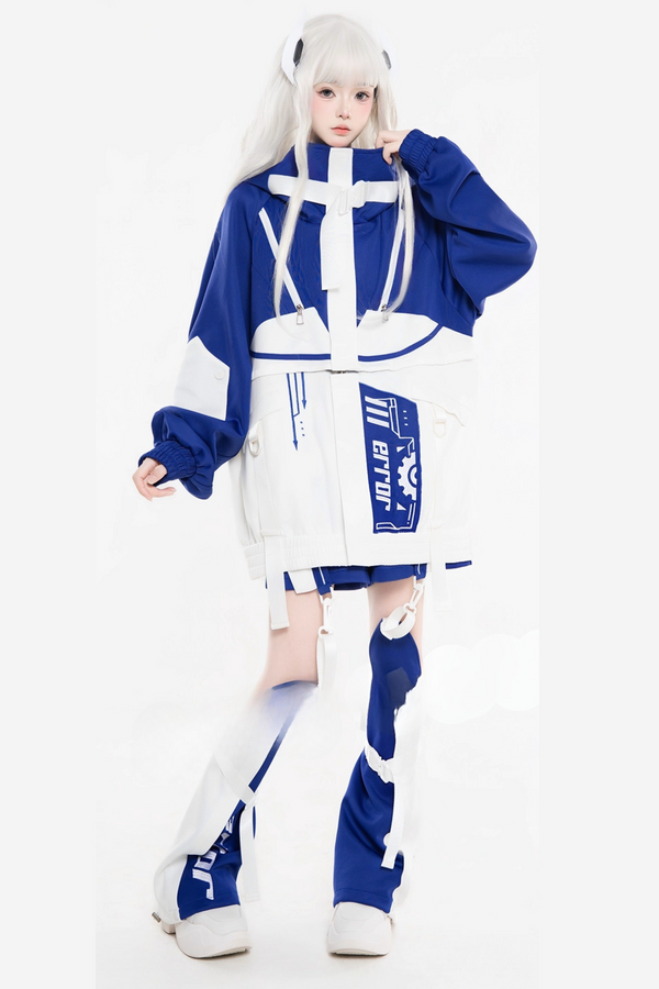 サイバーパンクテクノロジーサブカルチャージャージ