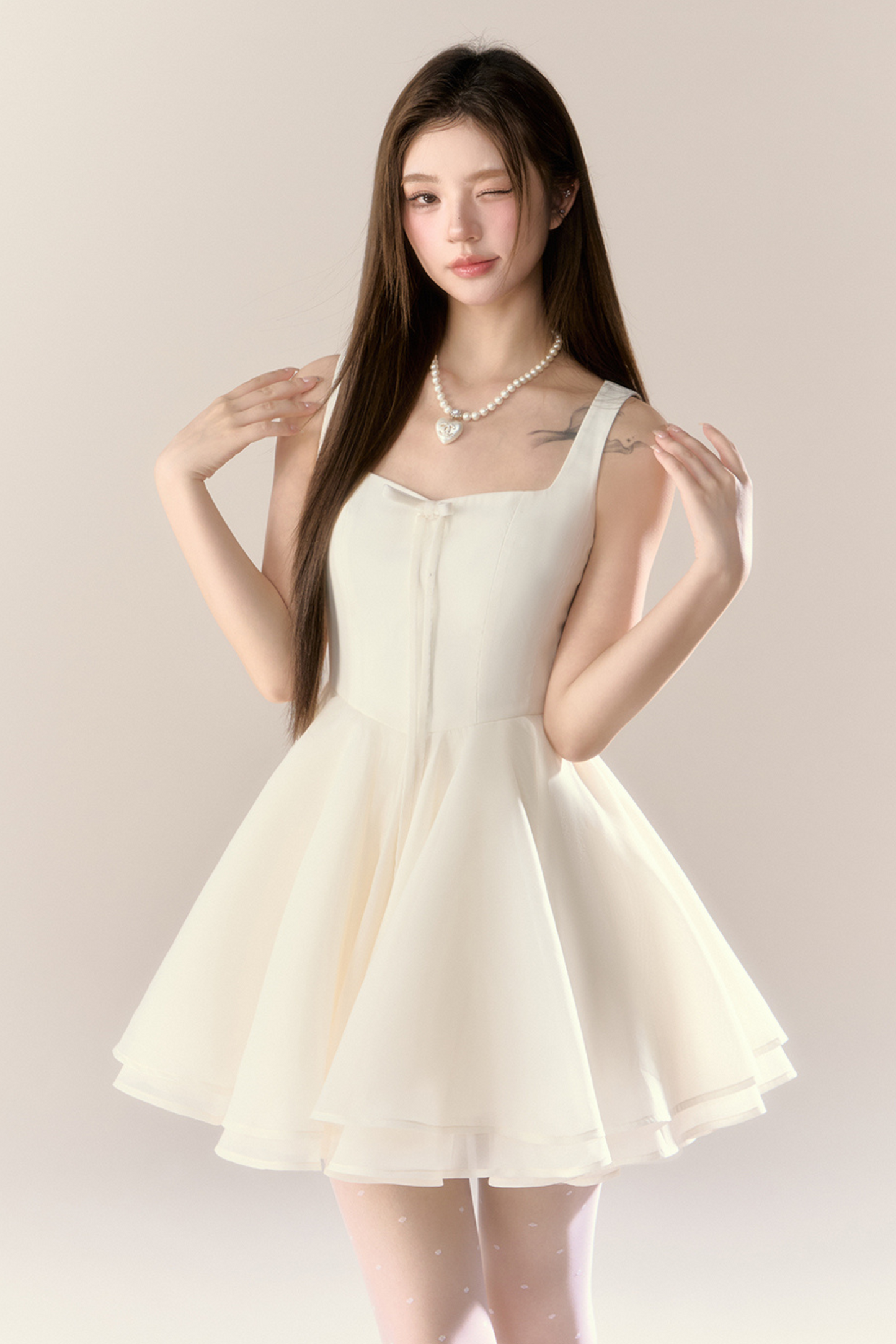 パフィーサスペンダースカート+ショール