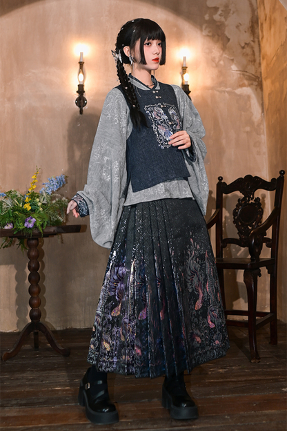 ミンスタイルハンフスカートセット